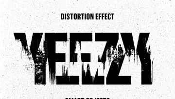 Displaced Distort Text Effect