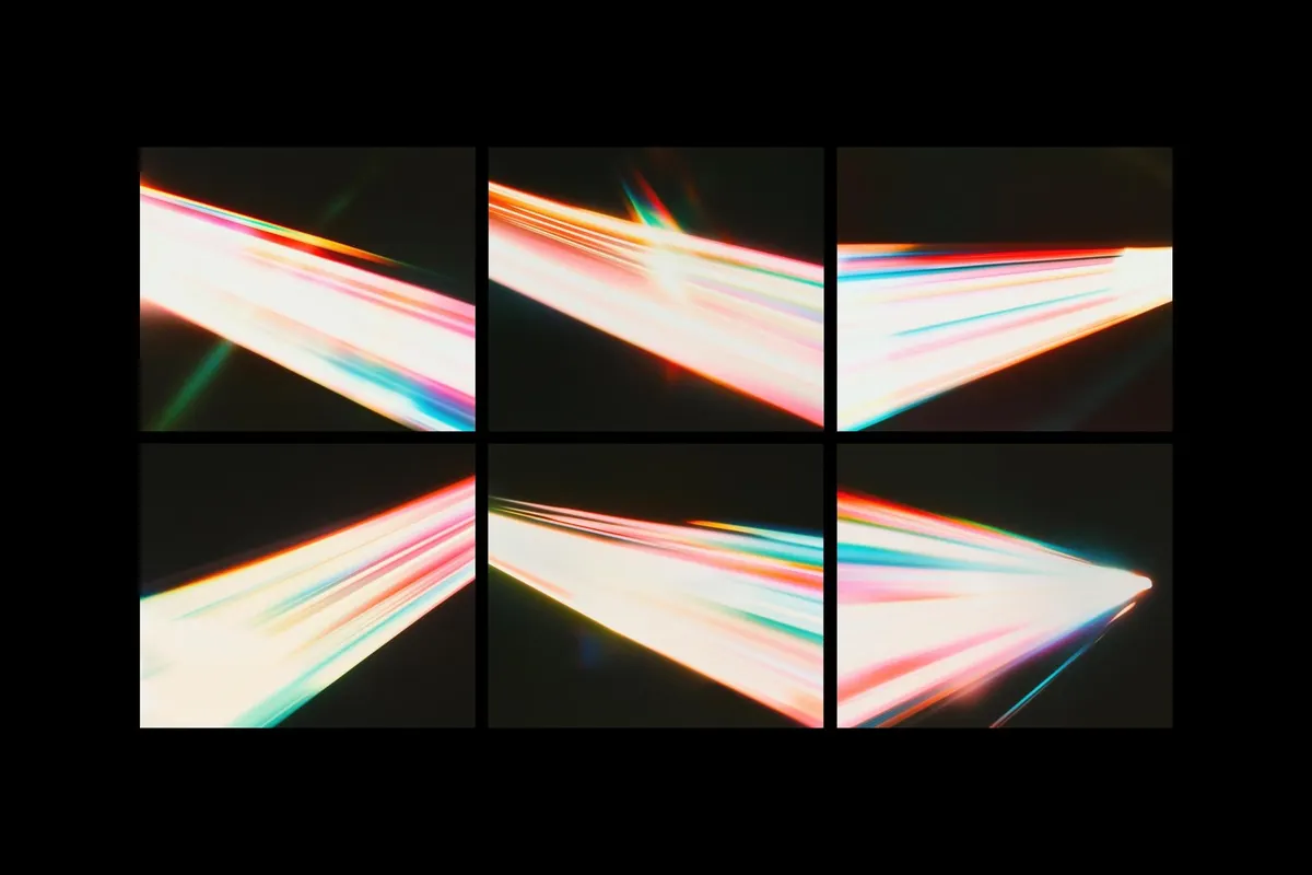 Retro Sci-Fi Lights Backgrounds