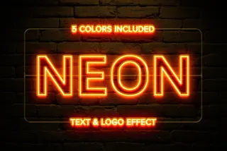 Neon Sign Effect