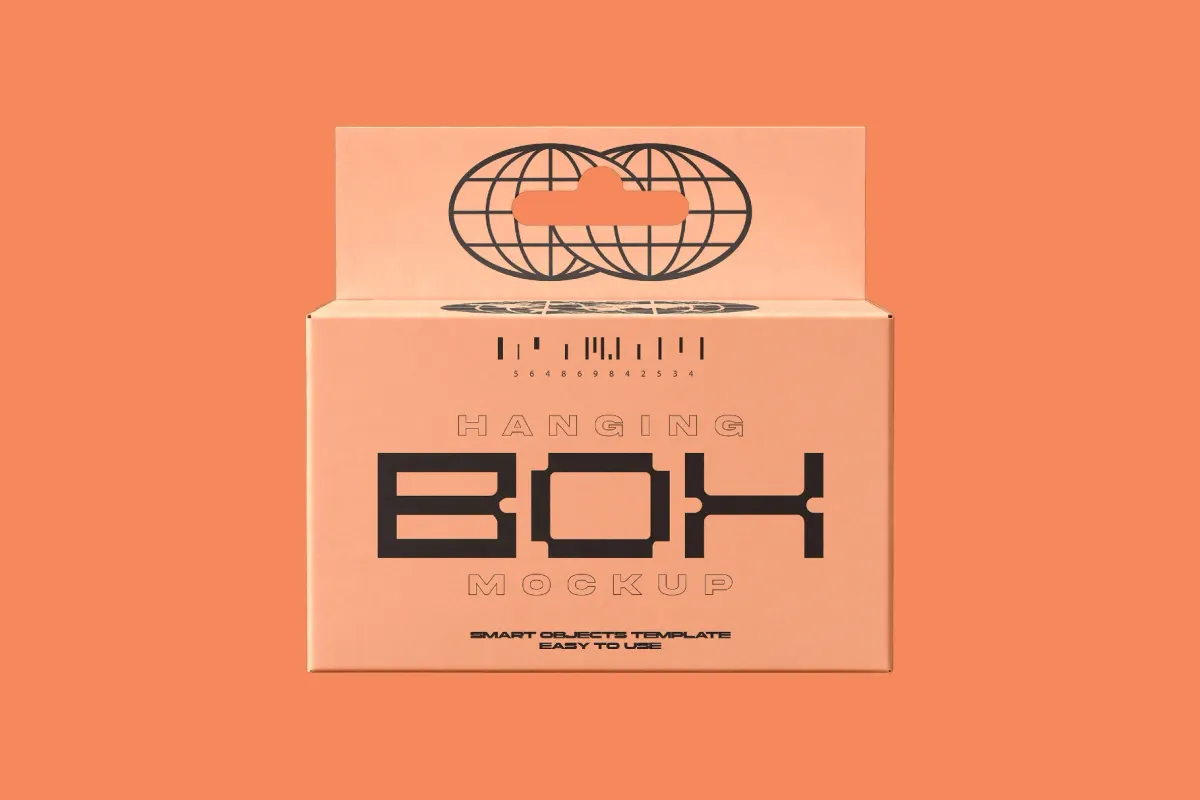 Hanging Box Mockup