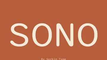 Sono - Free Sans Font Family