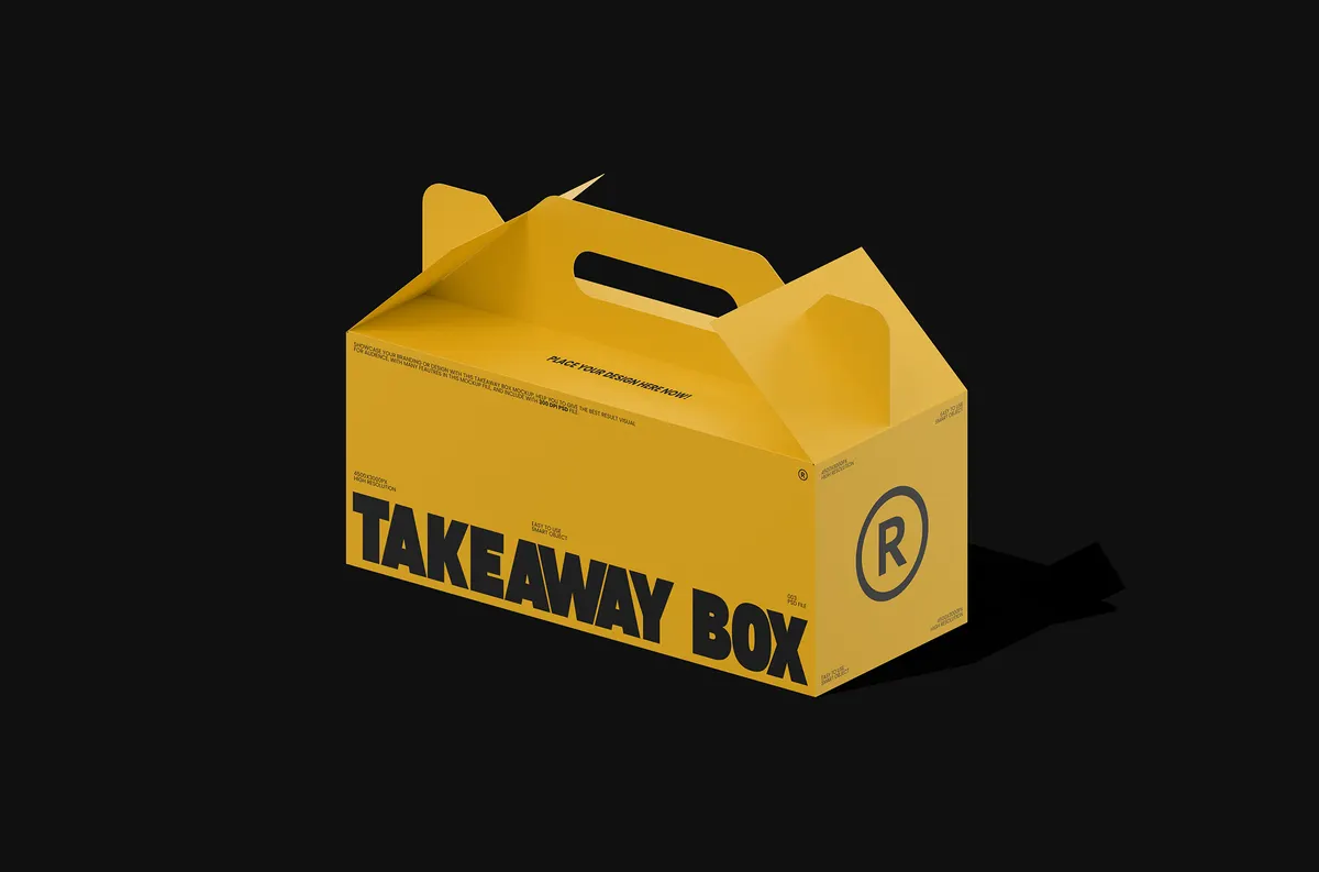 Takeaway Box Mockup