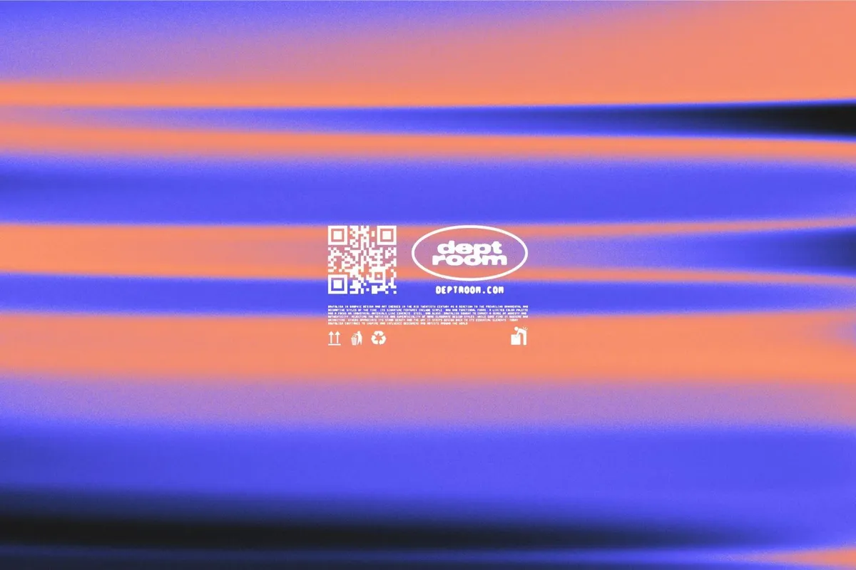 Abstract Grainy Gradient Textures