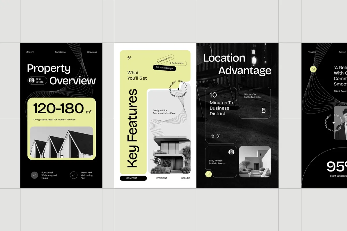 Real Estate Instagram Pack - Adobe Template