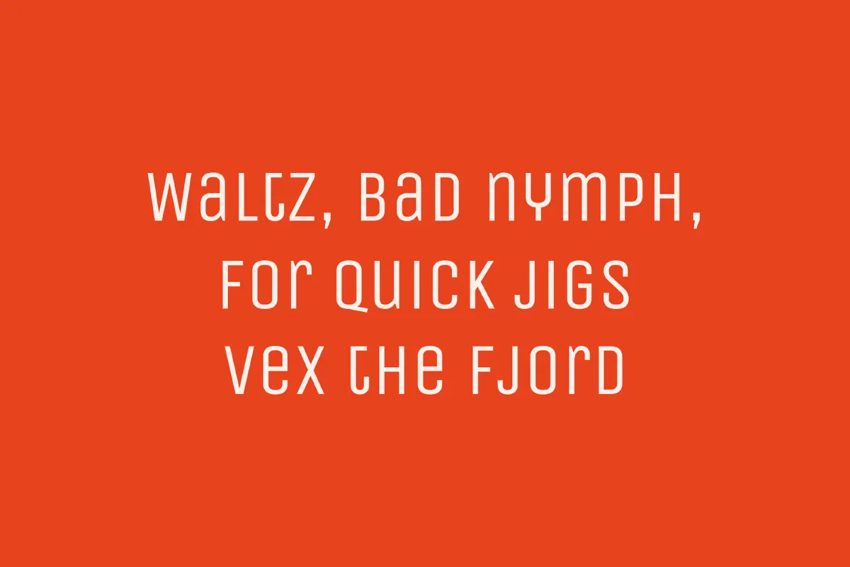 Unica One - Sci-Fi Movie Font
