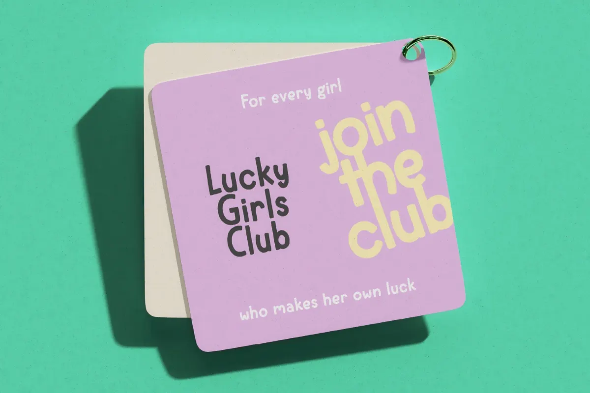 Lucky Girls Club Handwritten Sans