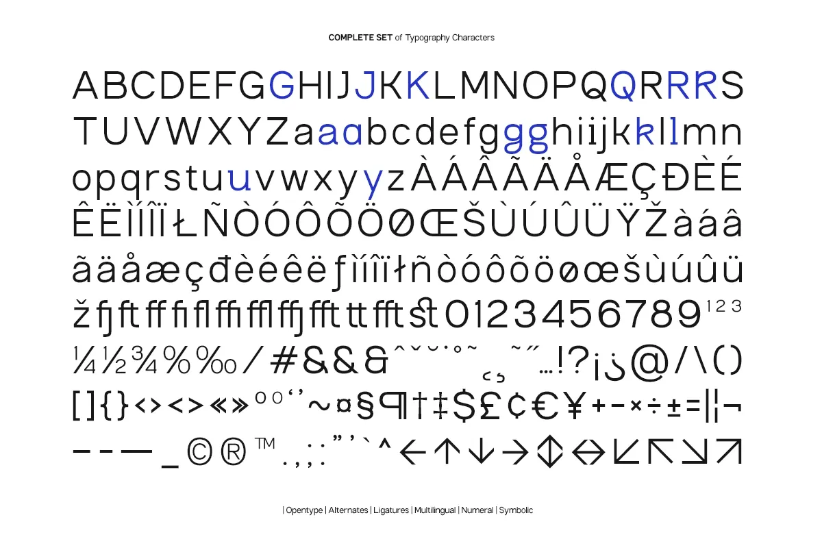 GC Bargain – Modern Sans Family