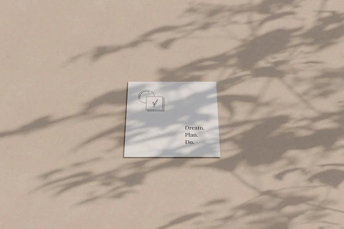 Ombra Stationery Shadow Mockups