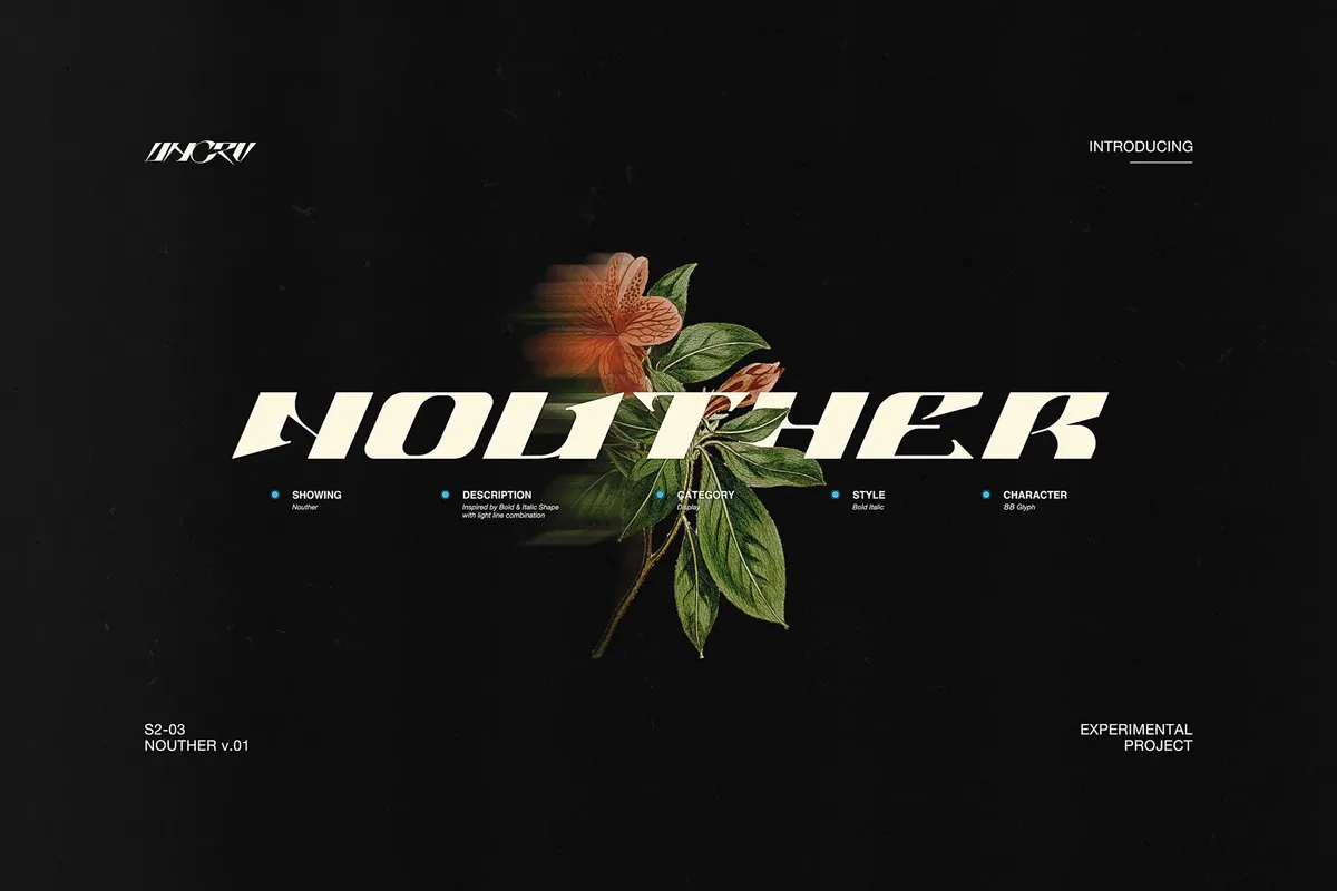 Nouther — Display Font