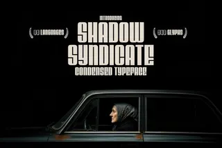 Shadow Syndicate Typeface