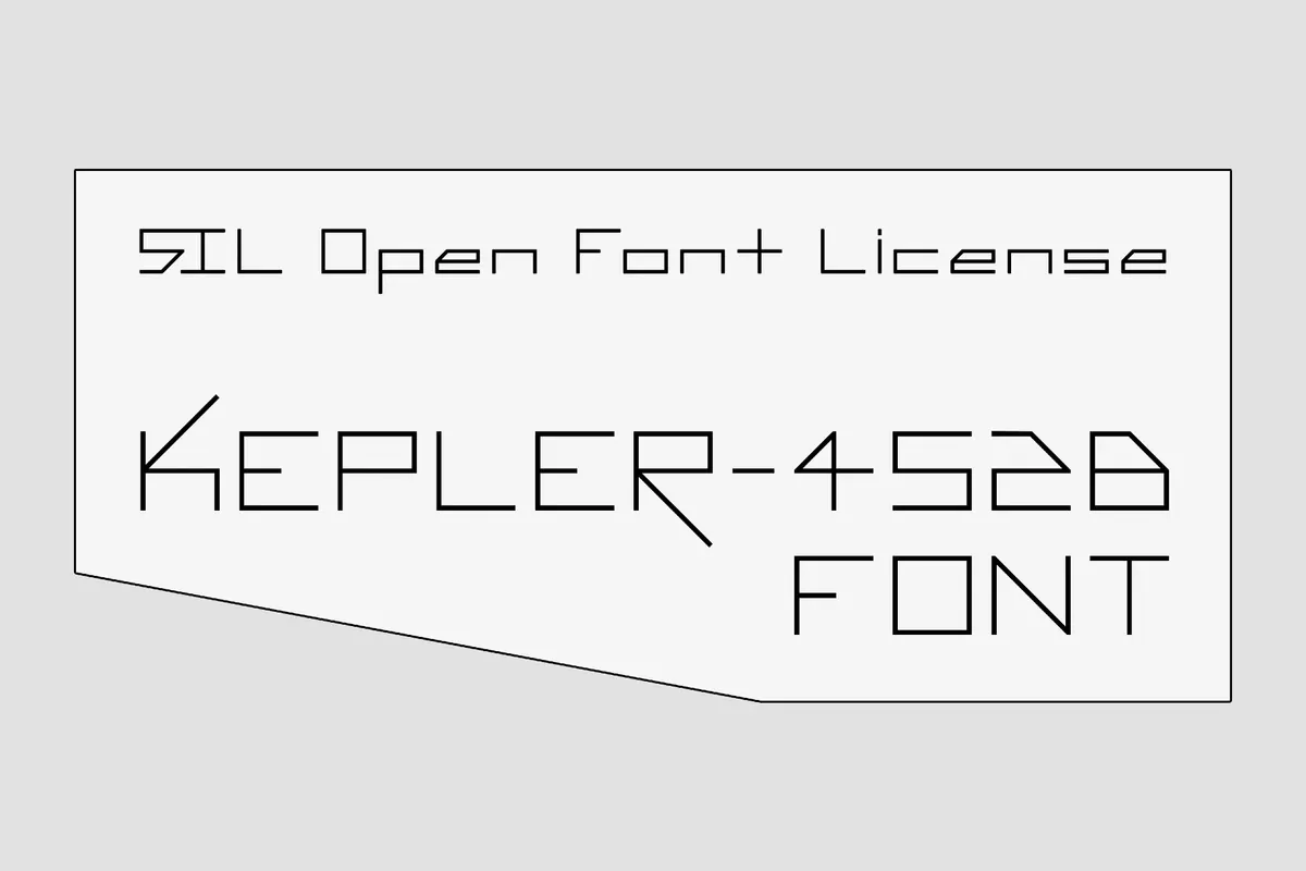 Kepler-452b Font