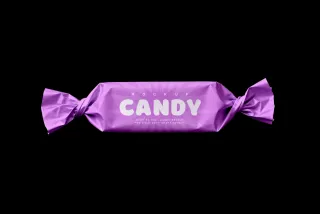 Wrapped Candy Mockup