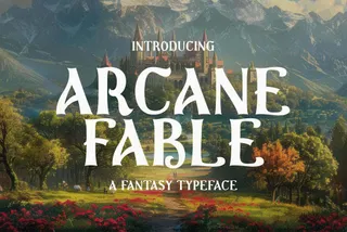 Arcane Fable - Fantasy Inspired Typeface