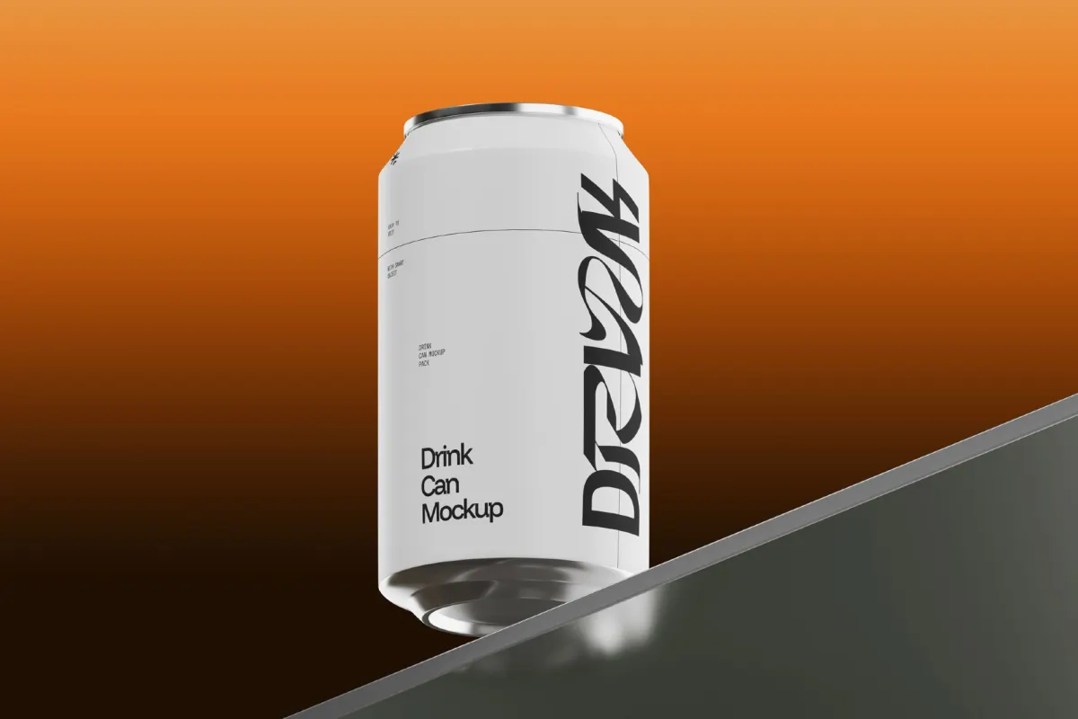 Aluminum Can Mockup Pack
