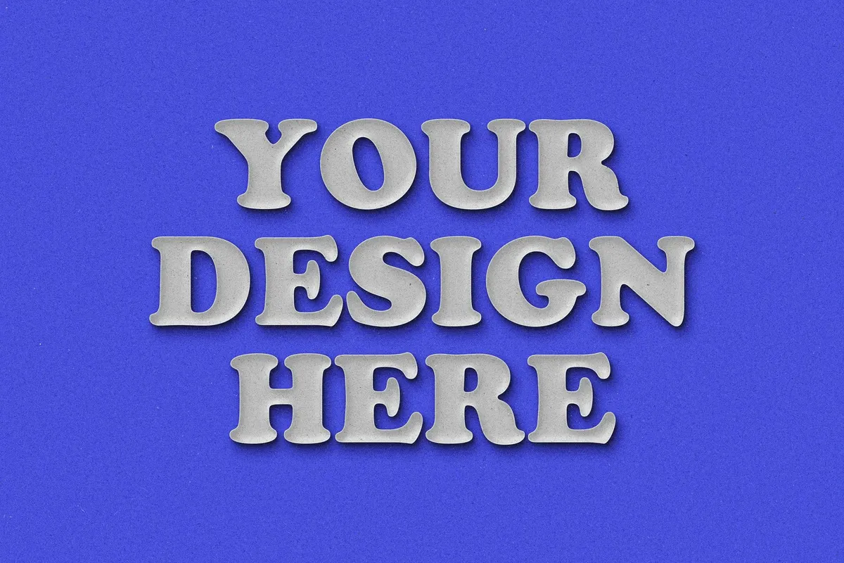 Paper Cutouts Text & Logo Effect