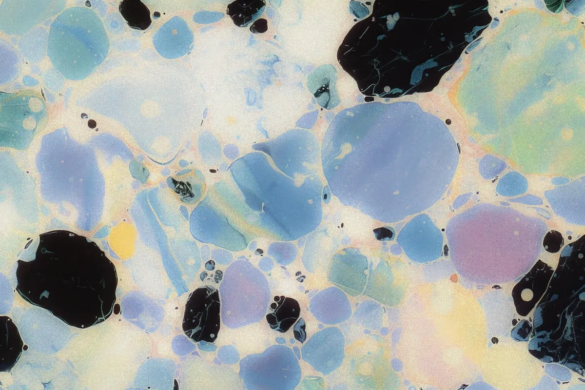 Oil & Water: Abstract Liquid Texture Backgrounds