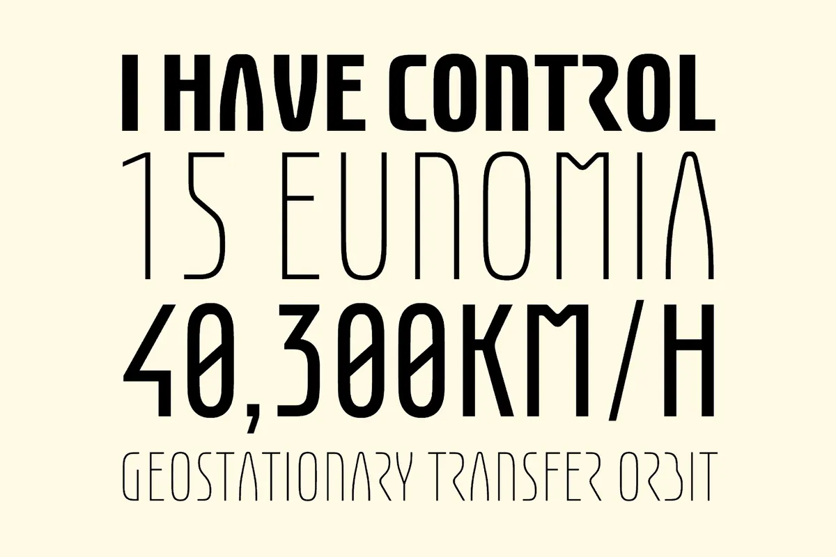 Eunomia Space Font Family
