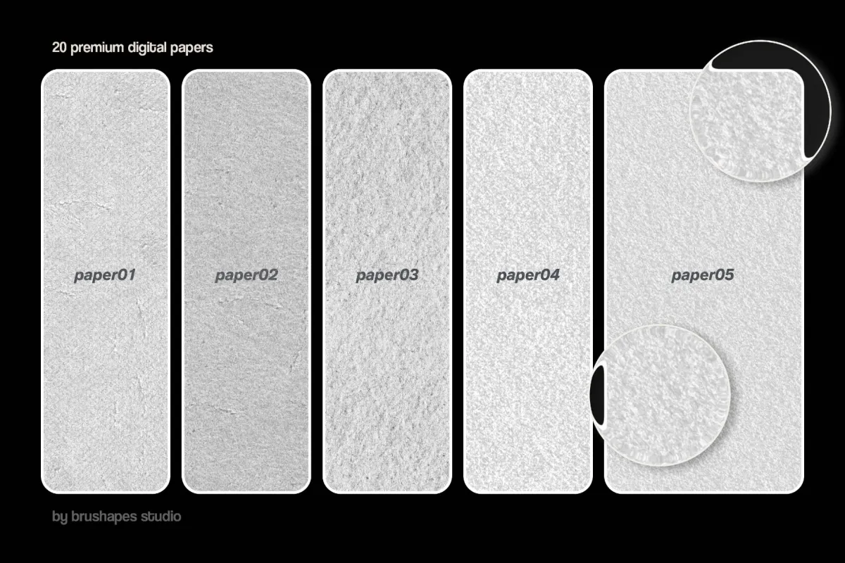 20 Premium Hand-Made Paper Textures
