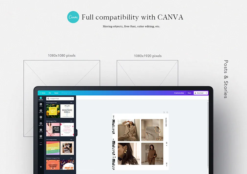 Verbena Instagram Templates
