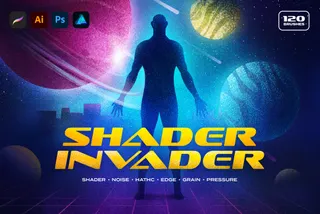 Shader Invader Brushes