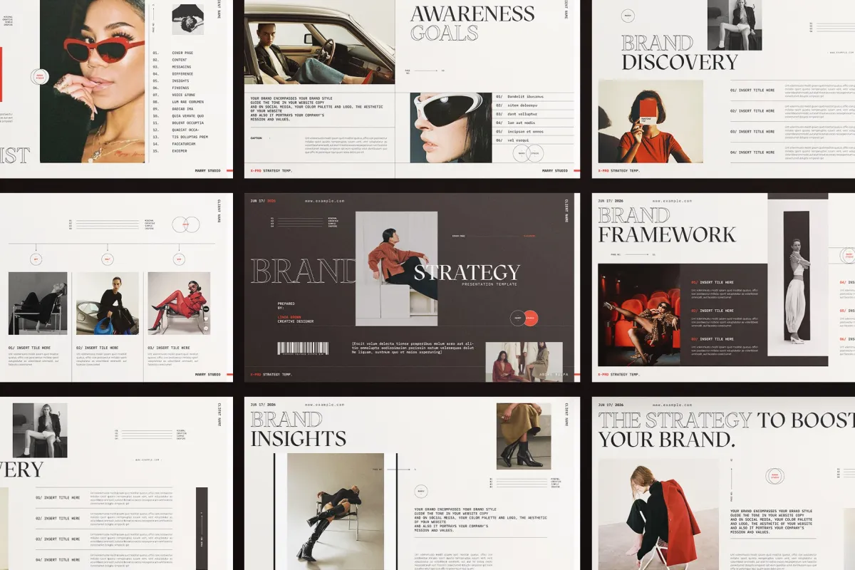 Brand Strategy Presentation Template