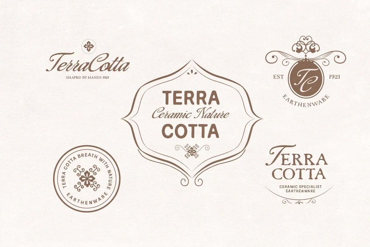 Country Bridge - Rough Font Trio