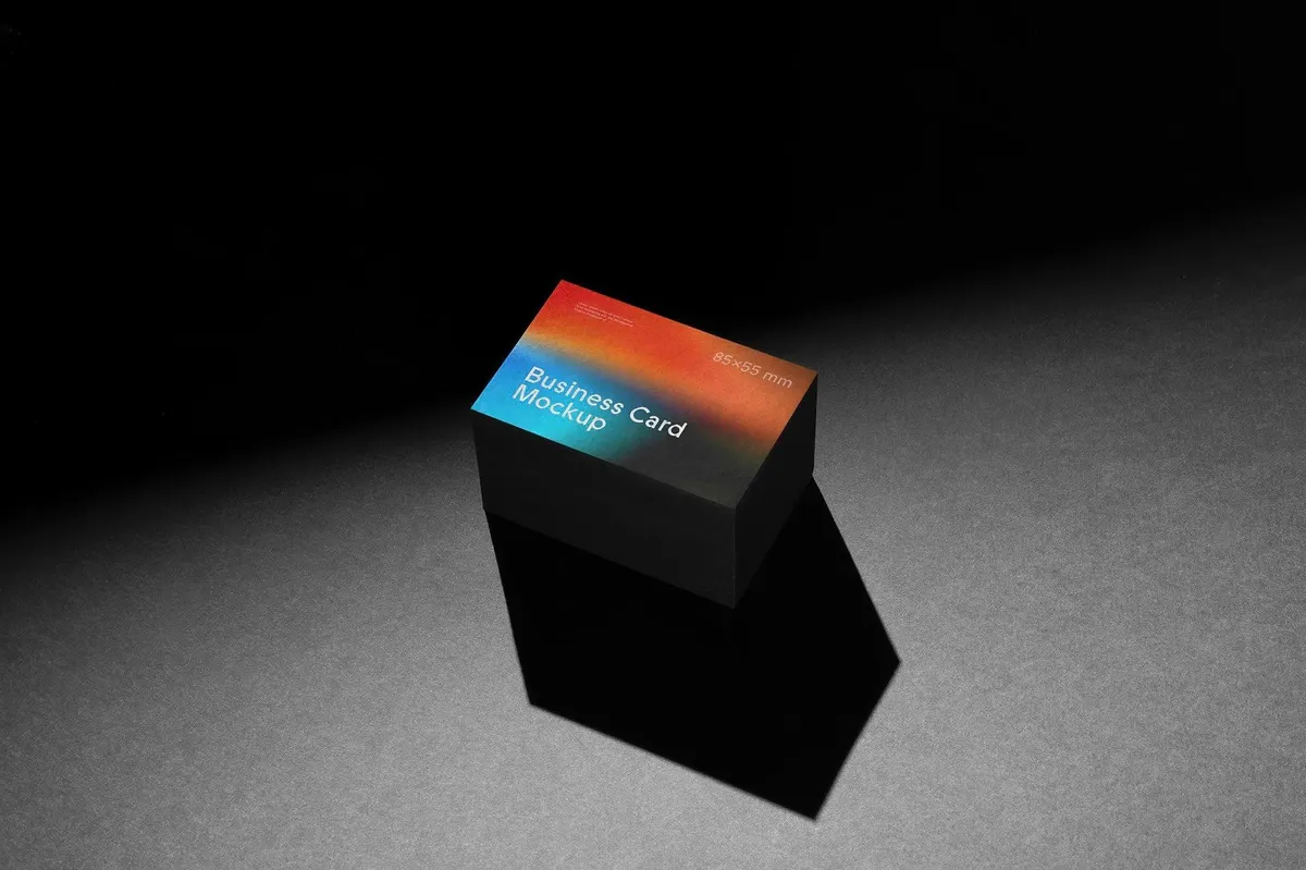 SGNL Stacked Business Cards Mockup