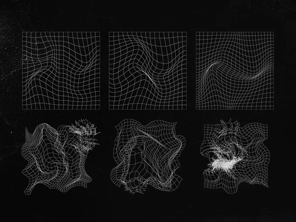 Grunge & Glitch Artistic Toolkit