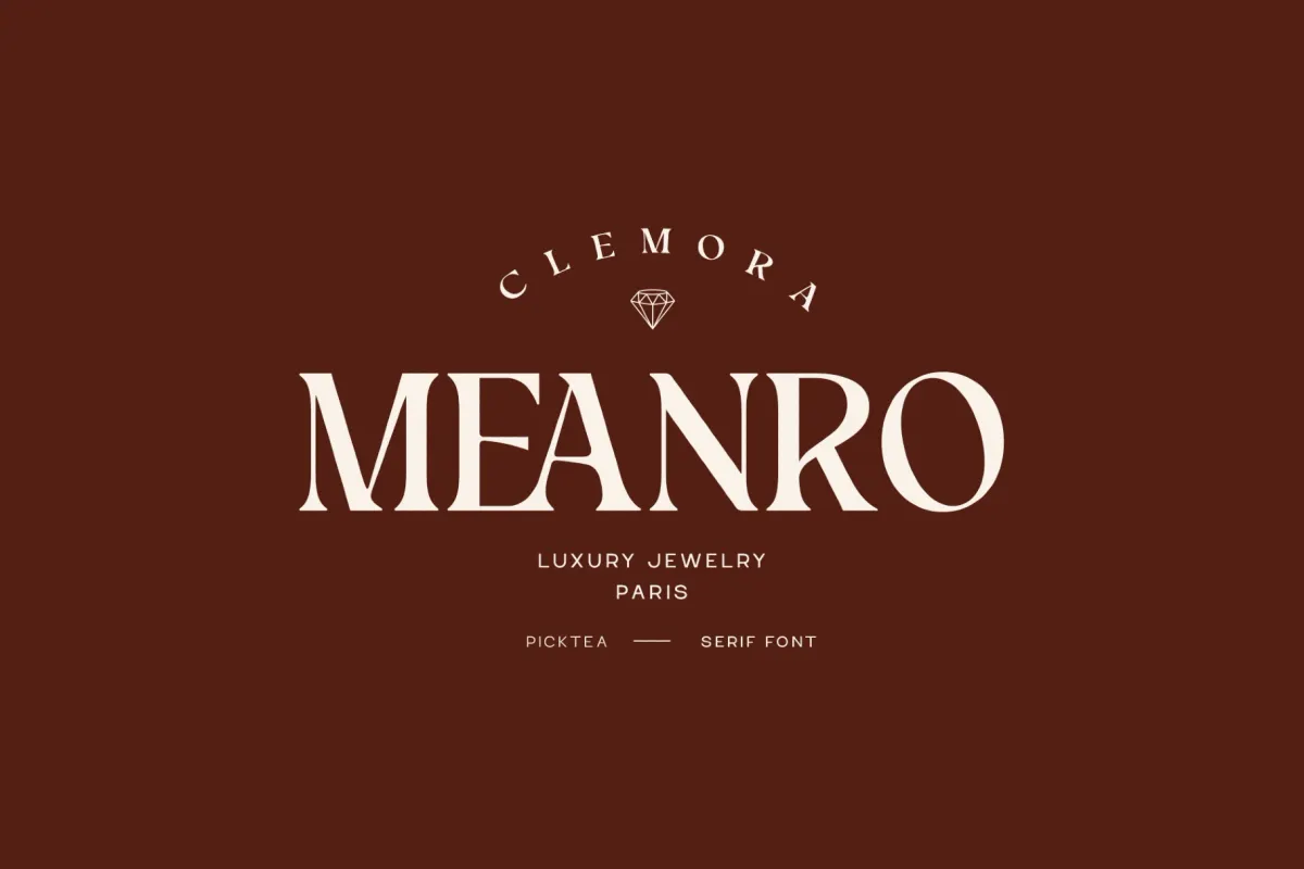 Picktea – Elegant Modern Serif Font