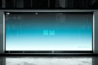 Backlit Storefront Window Mockup