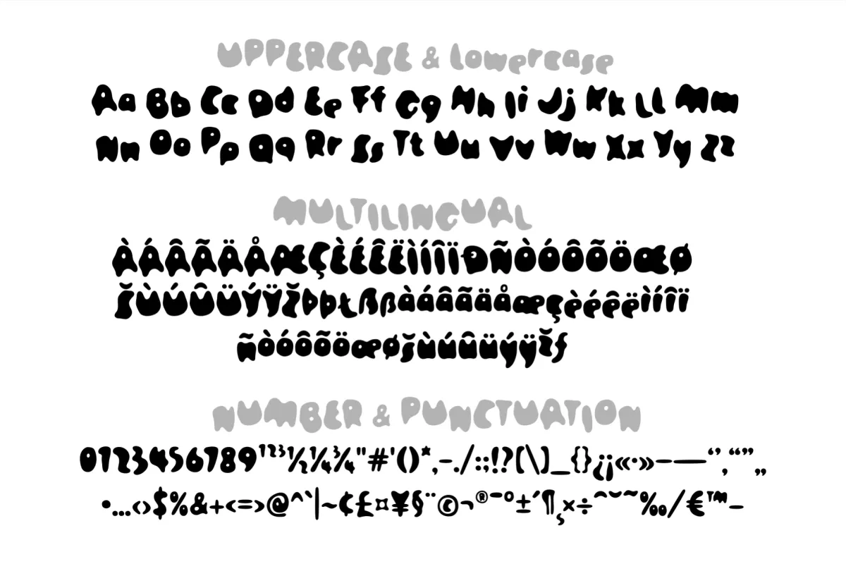 Drippin Crew - Dripping Display Font