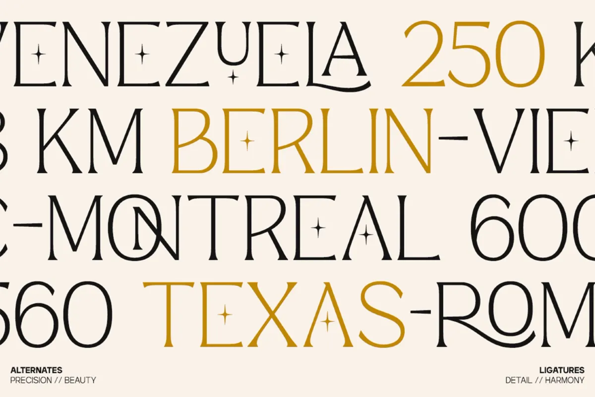 GC Marone - Elegant Serif Font