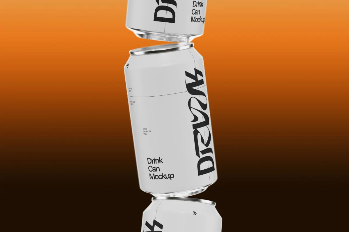 Aluminum Can Mockup Pack