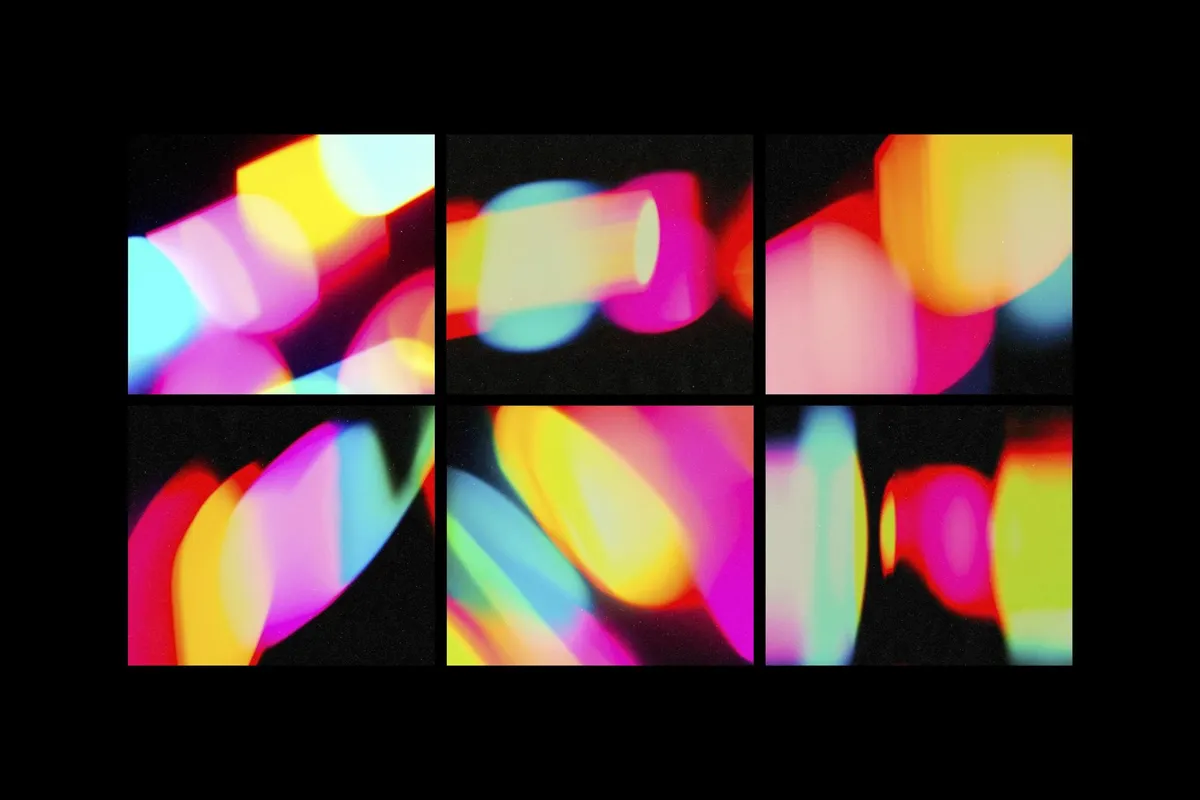 Vintage Light Leak Overlays