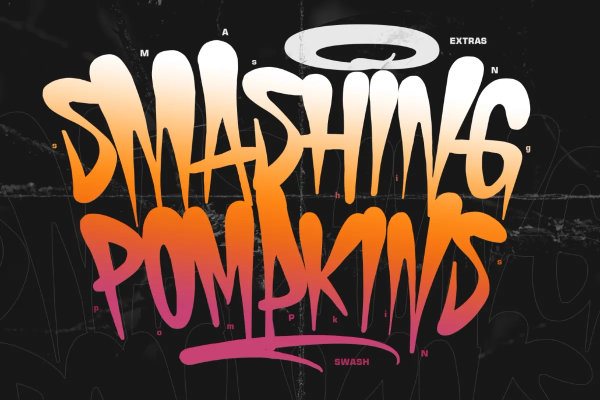 Snaxons - Fat Cap Graffiti Font