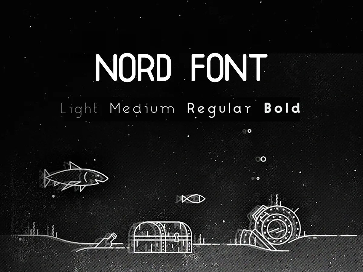 Nord Free Font