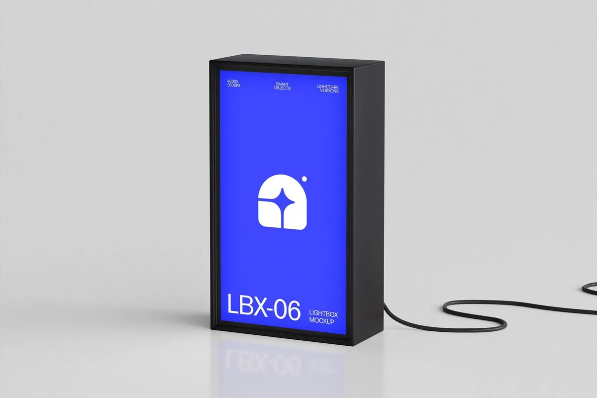 Lightbox Signage Mockups