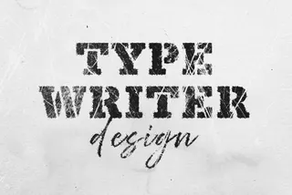 Worn Inky Stamp Text Effect
