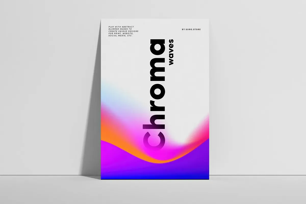 CHROMA Grainy Gradient Waves
