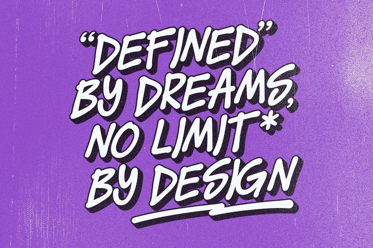 GRAFLO - Hand-Drawn Graffiti Font