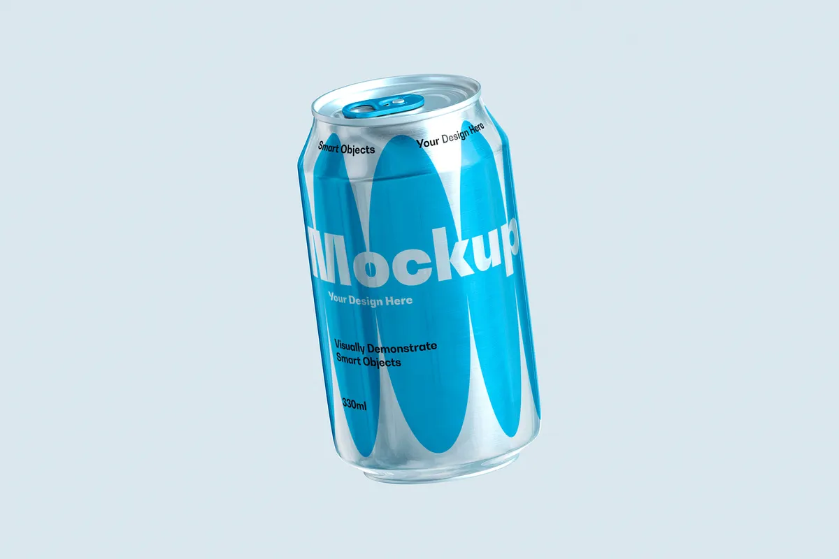 Frozen Can Mockup Set