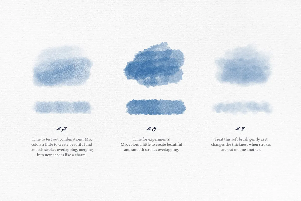 Elixir Watercolor Photoshop Brushes