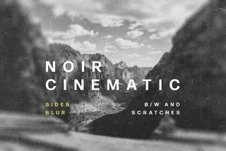 Cinematic Noir Photo Effect