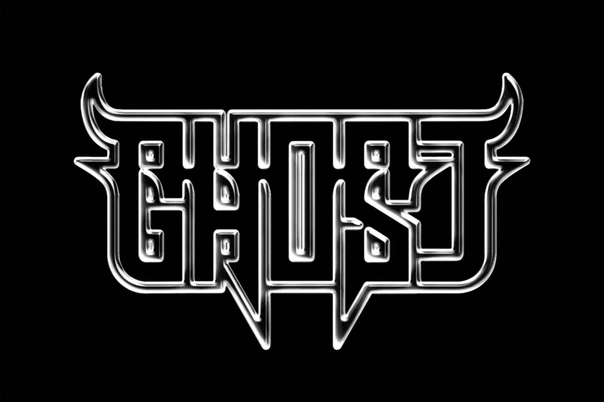 Iridescent Chrome Text Effect