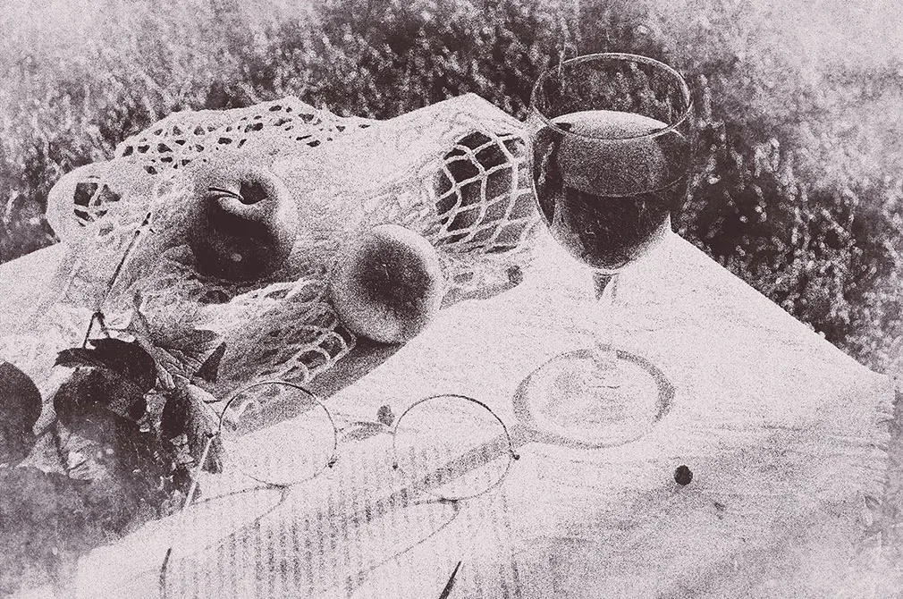 Vintage Risograph Photo Effect