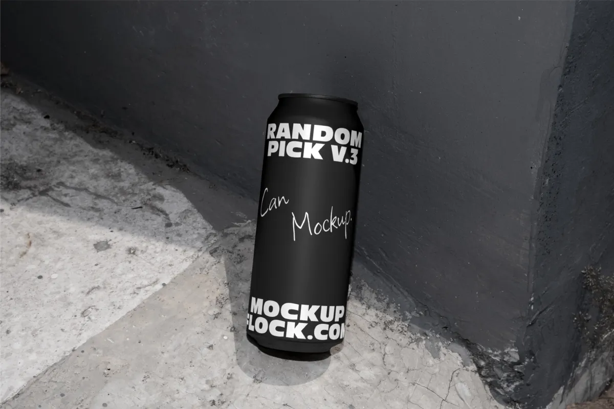 RP V.3 - Drink Can Mockup
