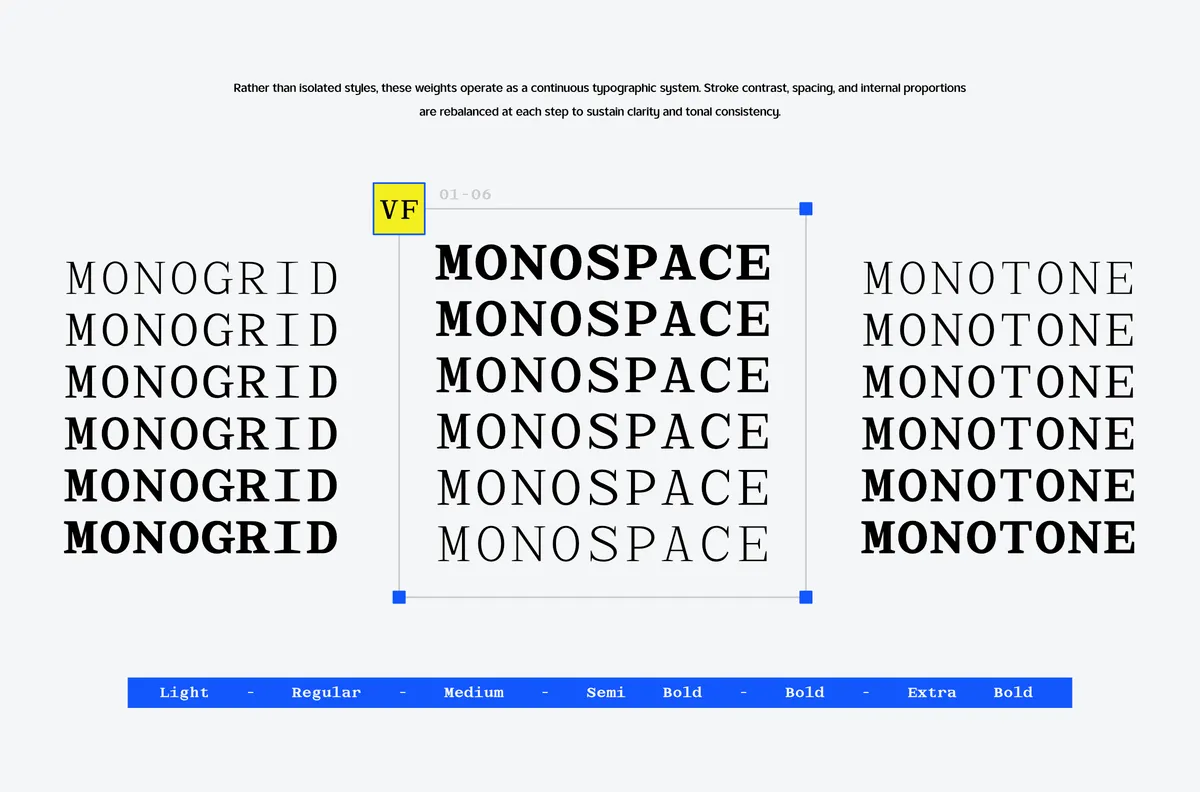 TRT Aigo Mono Monospace Serif Type