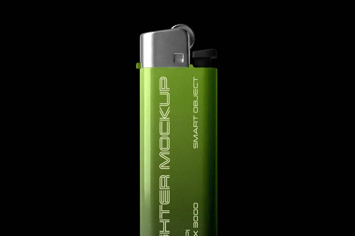 Pocket Lighter Mockup