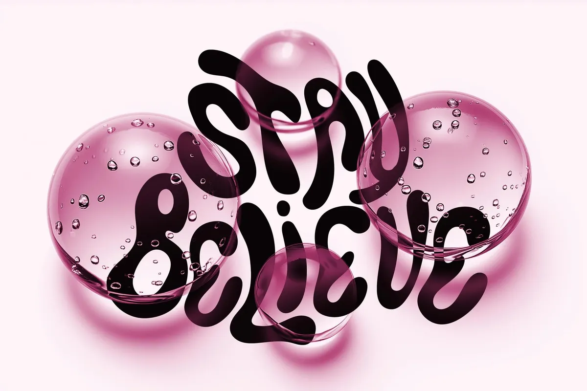 Water Liquid Bubbles Effect