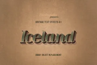Retrica Vintage Text Effects